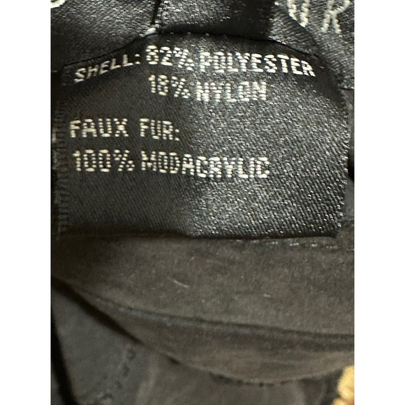 Donna Salyers Fabulous-Furs women’s large reverseable fur/black coat - Picture 6 of 9